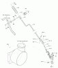 Murray C950-52730-0 (1695383) - Craftsman 27" Dual Stage Snow Thrower (2007) (Sears) Ersatzteile Chute Rod