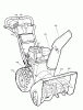Murray C950-52730-0 (1695383) - Craftsman 27" Dual Stage Snow Thrower (2007) (Sears) Ersatzteile Decals