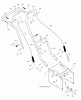 Murray C950-52730-0 (1695383) - Craftsman 27" Dual Stage Snow Thrower (2007) (Sears) Ersatzteile Handle Assembly