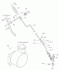 Murray C950-52731-0 (1695384) - Craftsman 27" Dual Stage Snow Thrower (2007) (Sears) Ersatzteile Chute Rod