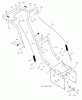 Murray C950-52731-0 (1695384) - Craftsman 27" Dual Stage Snow Thrower (2007) (Sears) Ersatzteile Handle Assembly