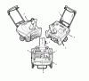 Murray C950-52735-0 - Craftsman 22" Single Stage Snow Thrower (2007) (Sears) Ersatzteile Decals