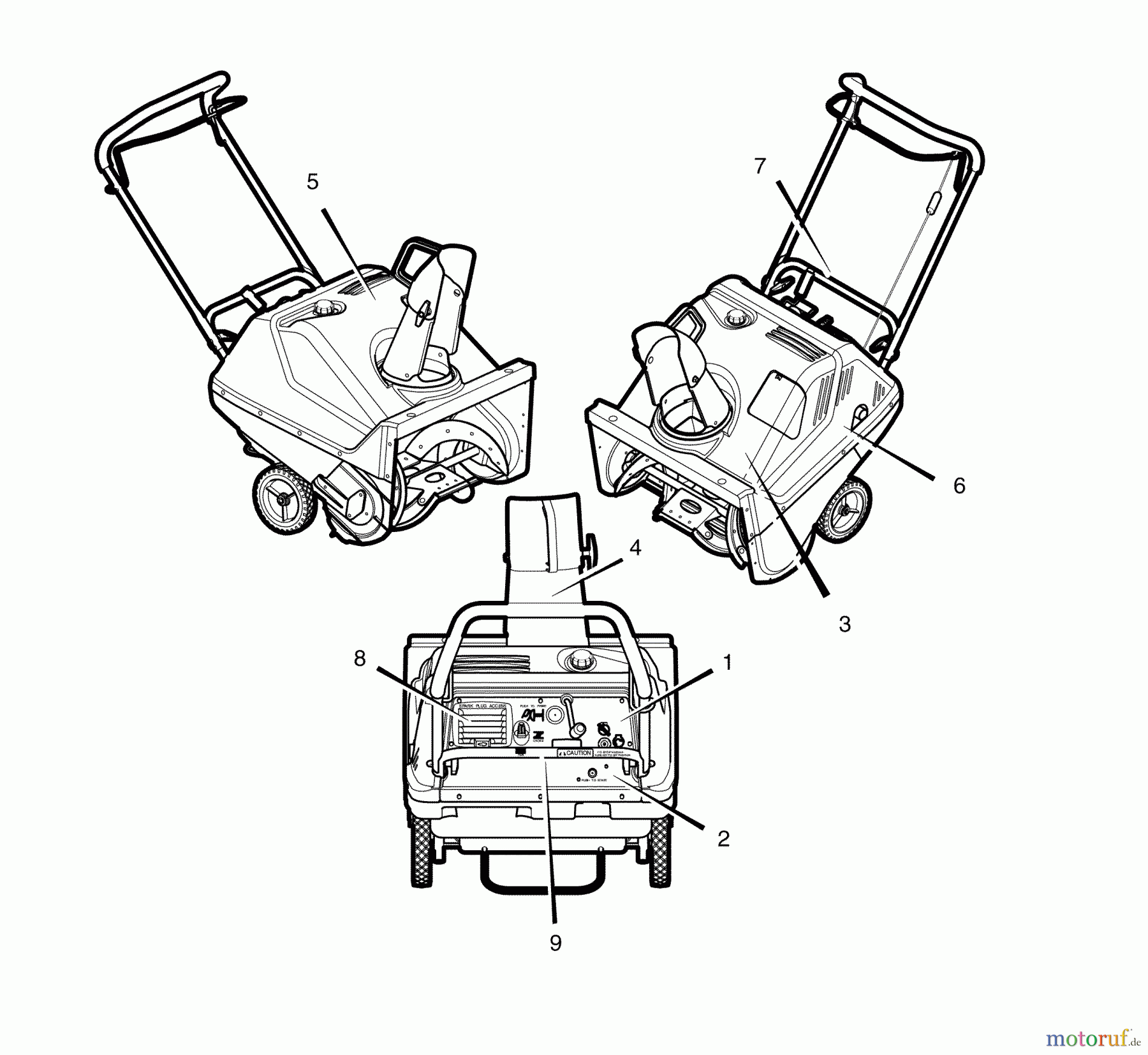 Murray Schneefräsen C950-52735-0 - Craftsman 22
