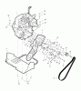Murray C950-52735-0 - Craftsman 22" Single Stage Snow Thrower (2007) (Sears) Ersatzteile Engine Drive System