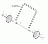 Murray C950-52735-0 - Craftsman 22" Single Stage Snow Thrower (2007) (Sears) Ersatzteile Wheels