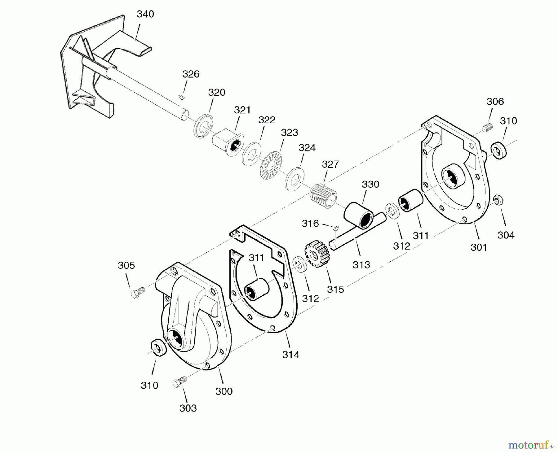  Murray Schneefräsen C950-52764-0 (1695420) - Craftsman 30