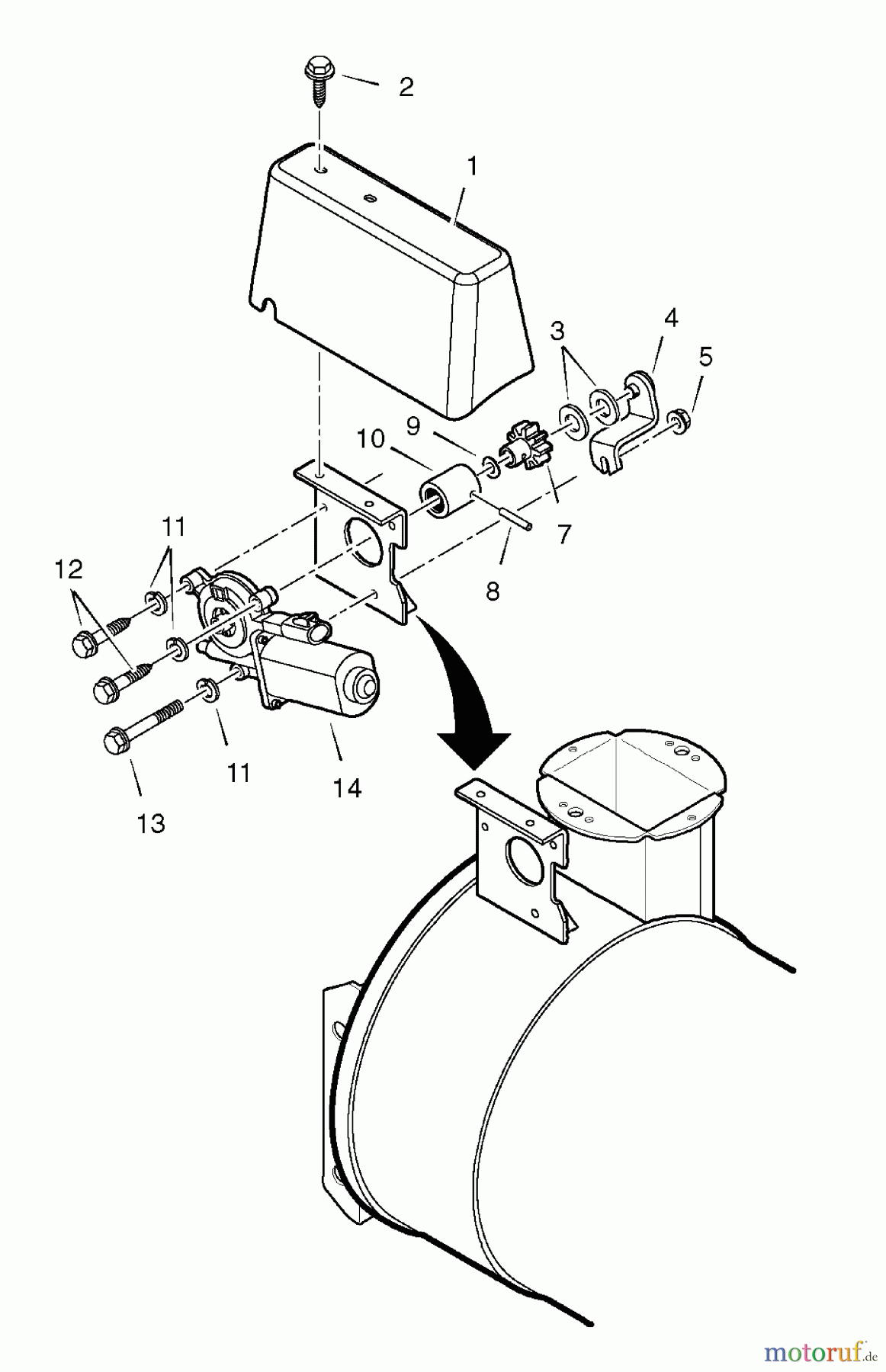 Murray Schneefräsen C950-52771-0 (1695386) - Craftsman 31