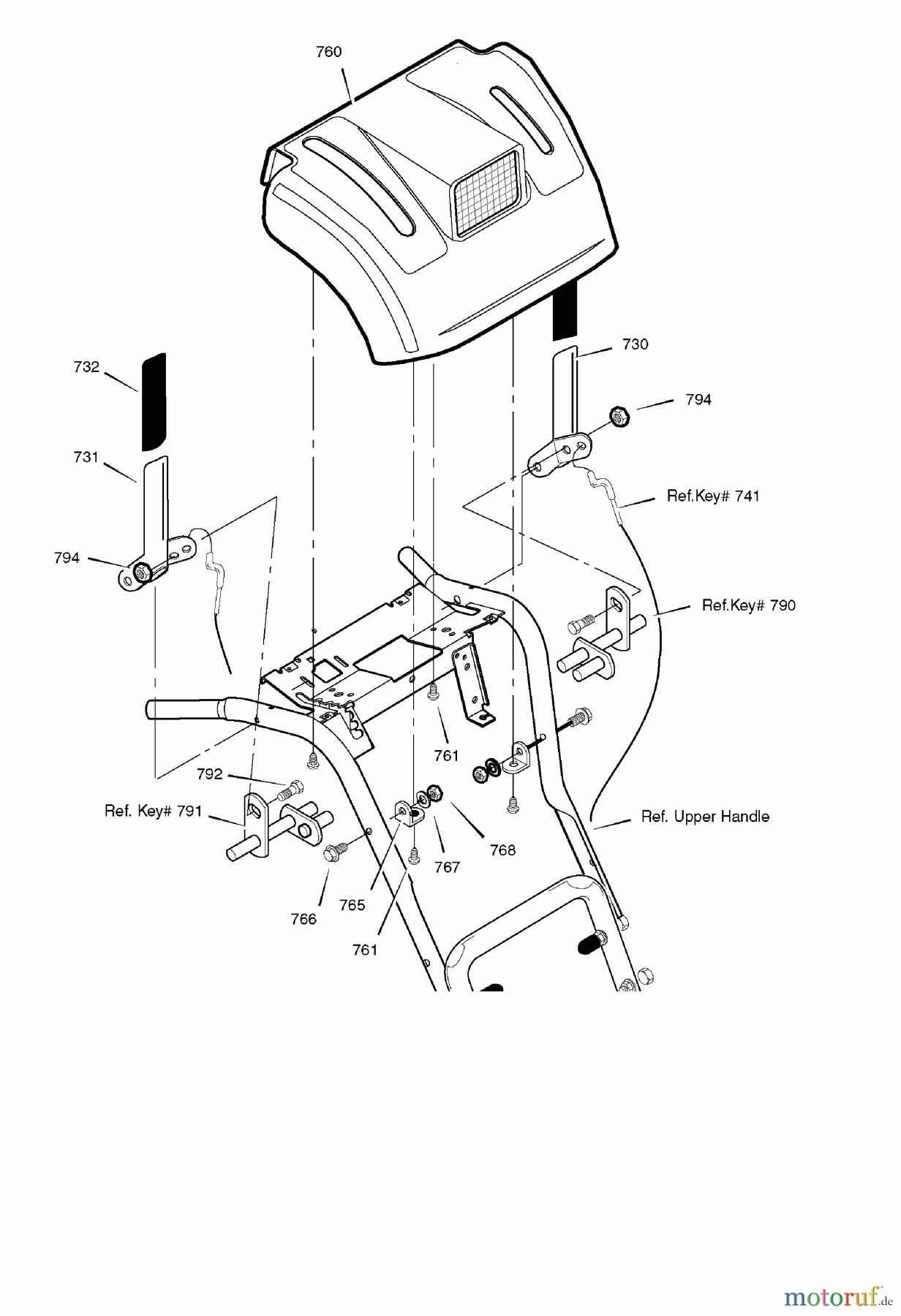 Murray Schneefräsen C950-52771-0 (1695386) - Craftsman 31