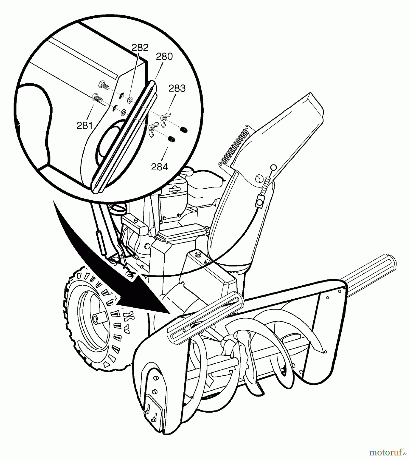  Murray Schneefräsen C950-52771-0 (1695386) - Craftsman 31