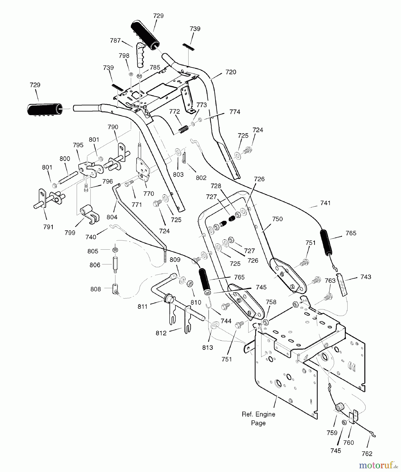 Murray Schneefräsen C950-52771-0 (1695386) - Craftsman 31