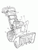 Murray C950-52813-0 (1695559) - Craftsman 27" Dual Stage Snow Thrower (2008) (Sears) Ersatzteile Decals