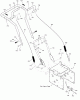 Murray C950-52813-0 (1695559) - Craftsman 27" Dual Stage Snow Thrower (2008) (Sears) Ersatzteile Handle Assembly