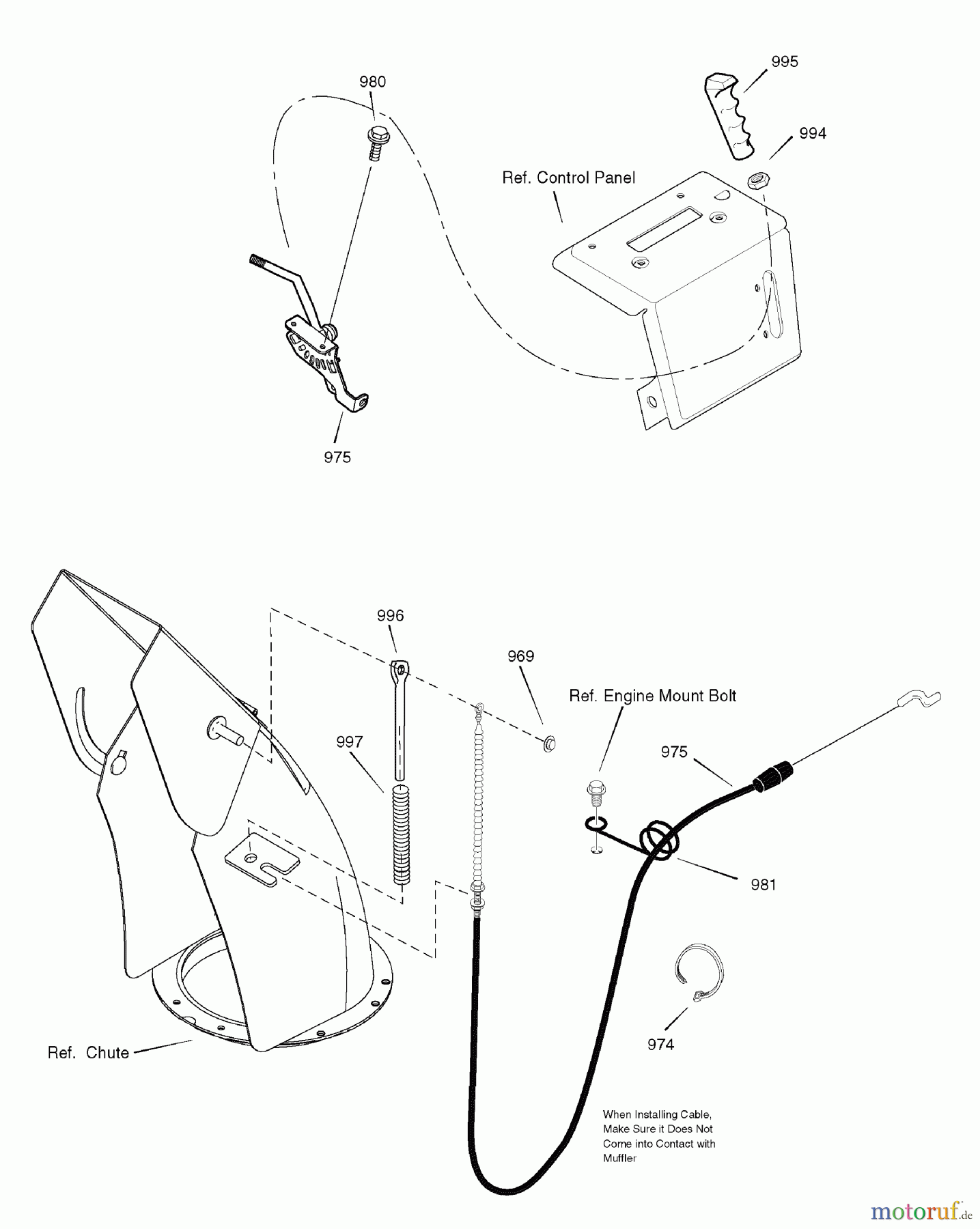 Murray Schneefräsen C950-52816-0 (1695562) - Craftsman 30