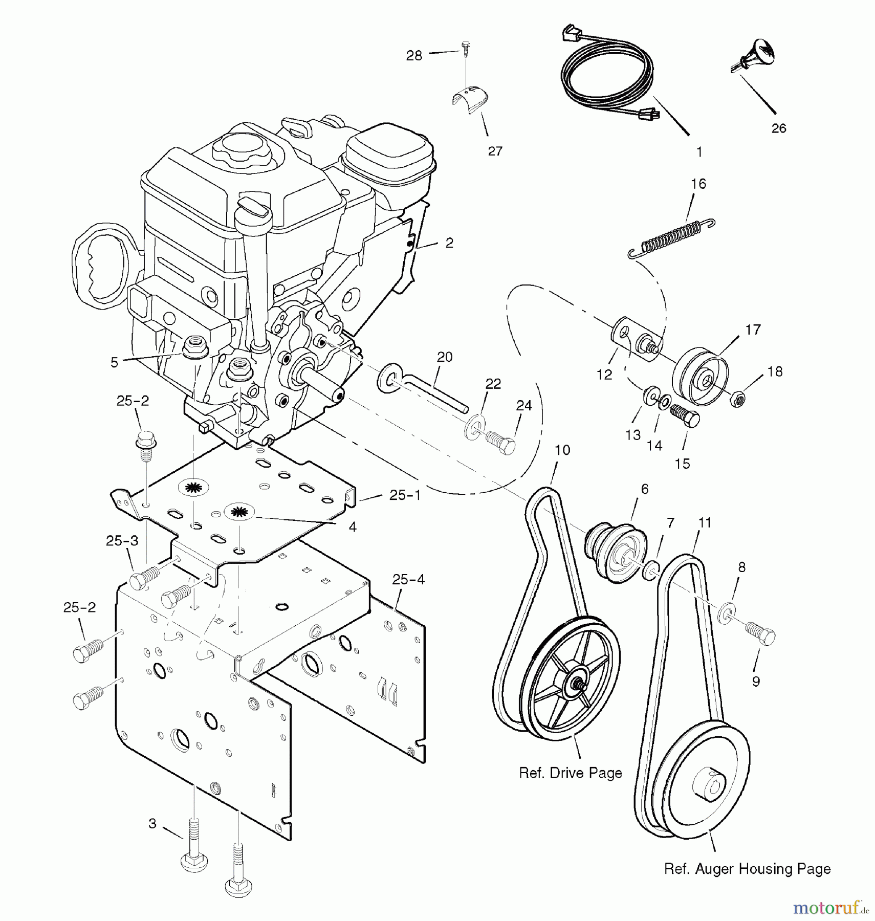 Murray Schneefräsen C950-52816-0 (1695562) - Craftsman 30