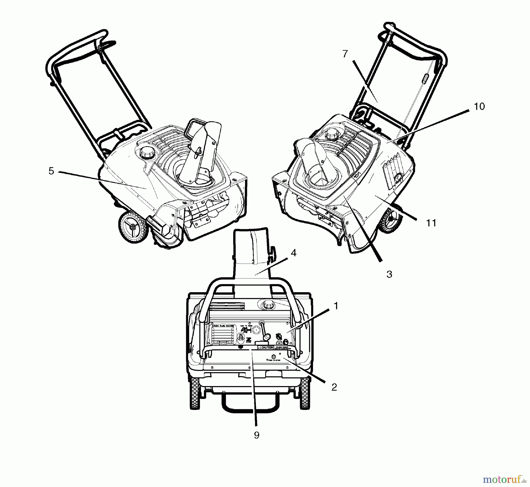 Murray Schneefräsen C950-52844-0 (1695556) - Craftsman 22
