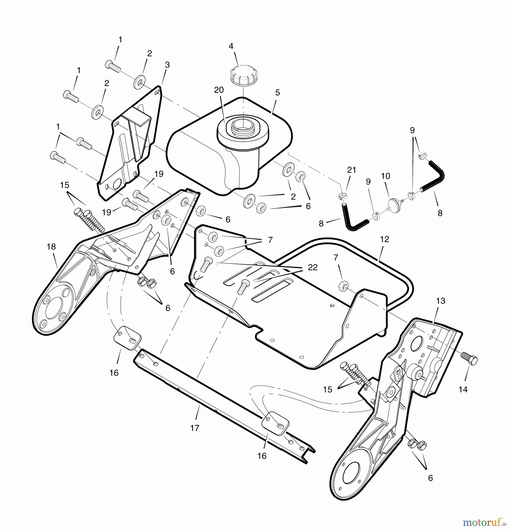 Murray Schneefräsen C950-52844-1 (1695771) - Craftsman 22
