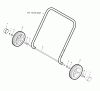 Murray C950-52844-0 (1695556) - Craftsman 22" Single Stage Snow Thrower (2008) (Sears) Ersatzteile Wheels