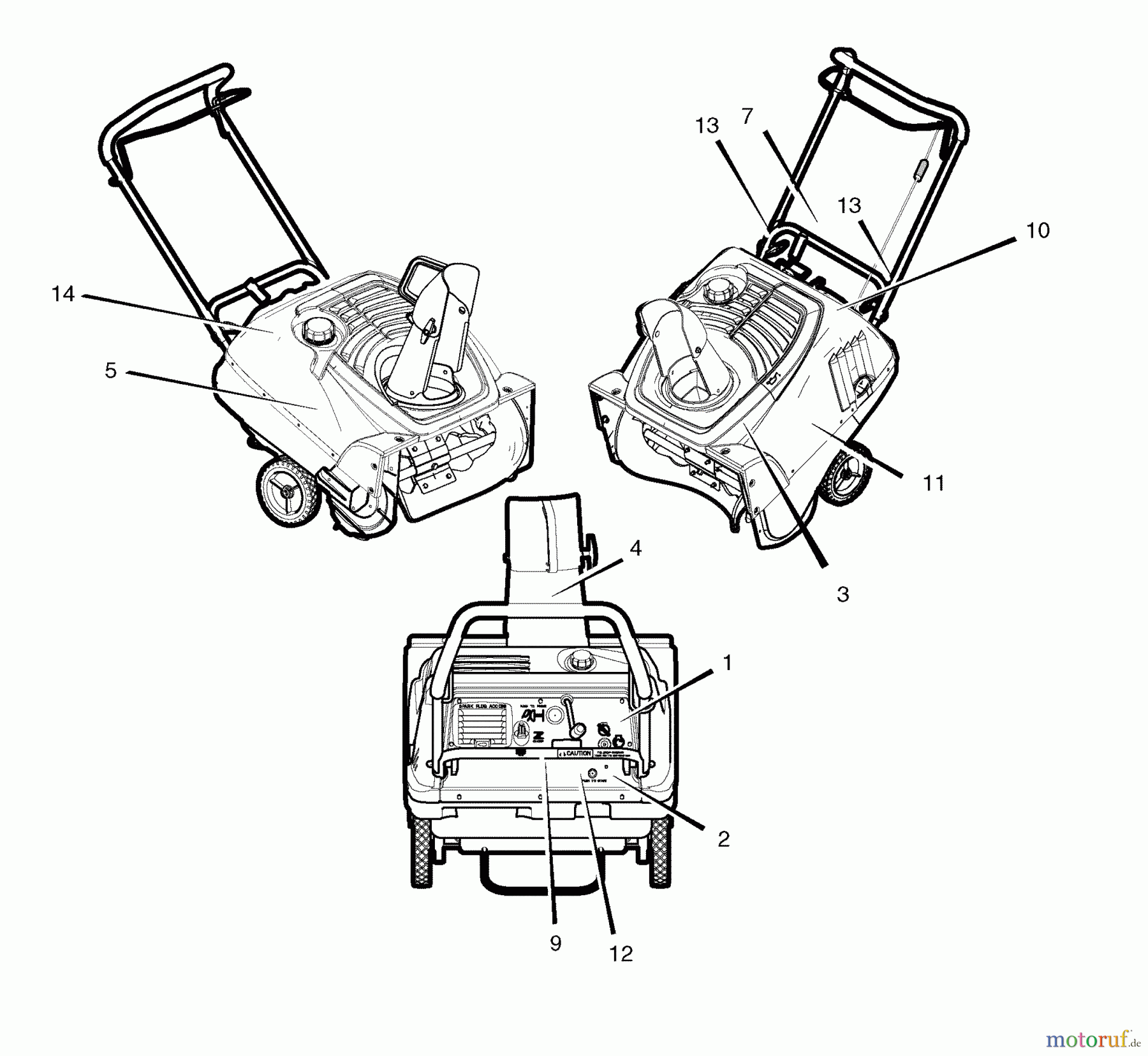 Murray Schneefräsen C950-52844-1 (1695771) - Craftsman 22