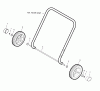 Murray C950-52844-1 (1695771) - Craftsman 22" Single Stage Snow Thrower (2009) (Sears) Ersatzteile Wheels
