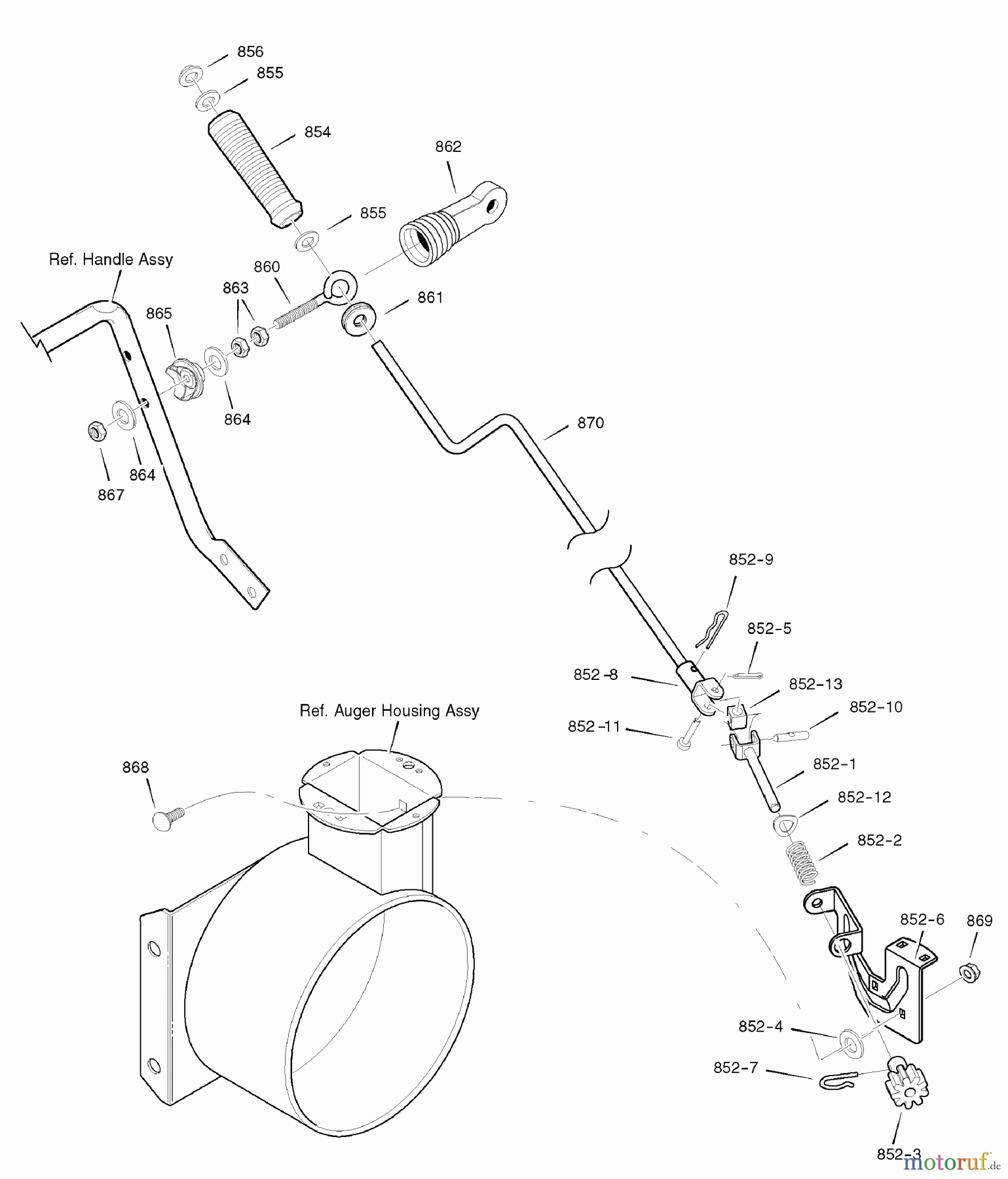 Murray Schneefräsen C950-52847-0 (1695558) - Craftsman 24