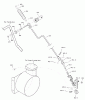 Murray C950-52847-0 (1695558) - Craftsman 24" Dual Stage Snow Thrower (2008) (Sears) Ersatzteile Chute Rod