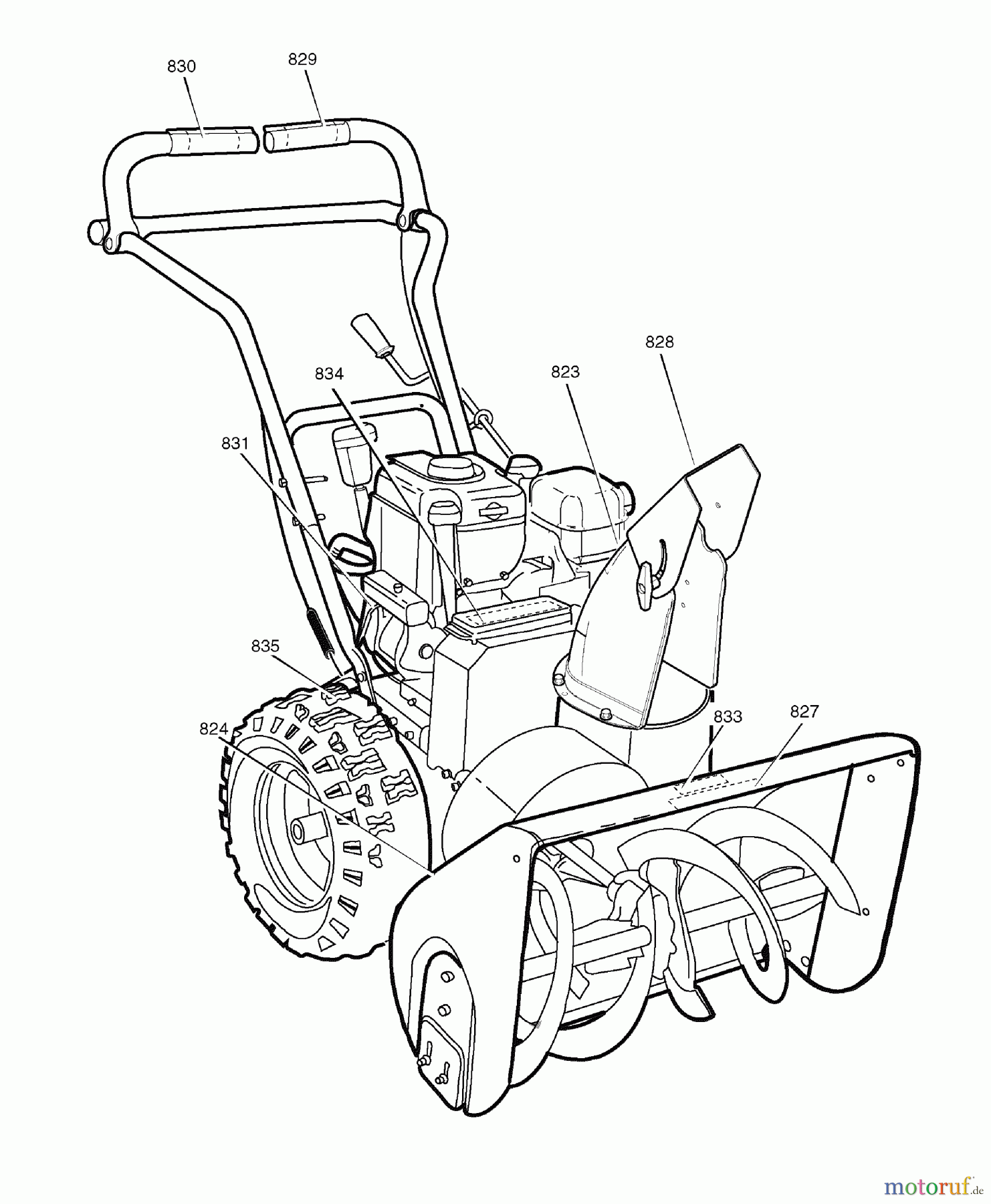 Murray Schneefräsen C950-52847-0 (1695558) - Craftsman 24