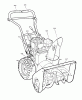 Murray C950-52847-0 (1695558) - Craftsman 24" Dual Stage Snow Thrower (2008) (Sears) Ersatzteile Decals