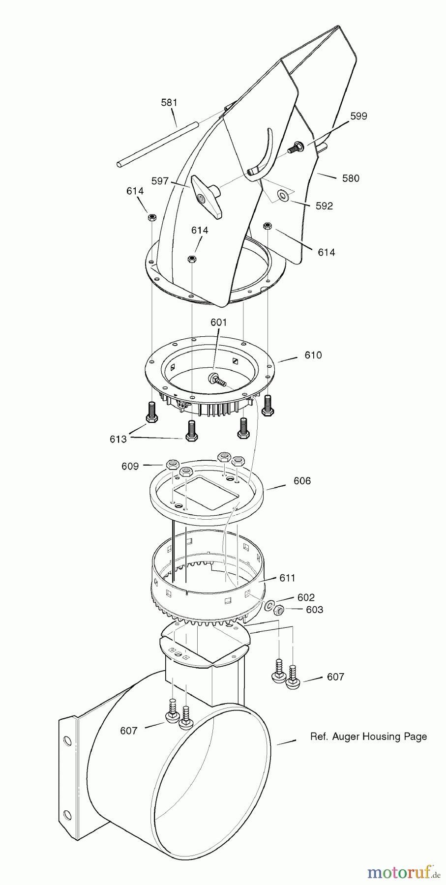Murray Schneefräsen C950-52848-0 (1695561) - Craftsman 30