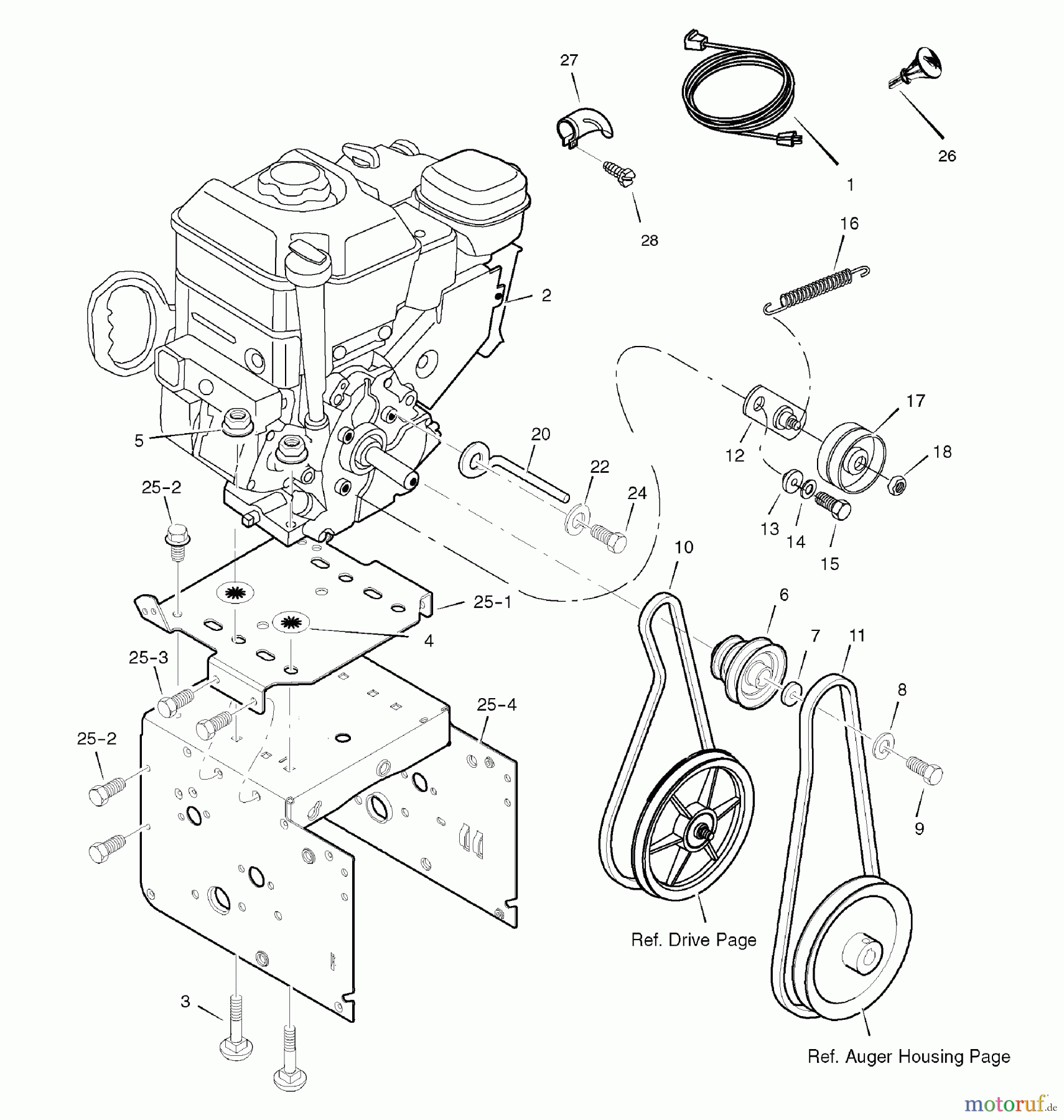  Murray Schneefräsen C950-52848-0 (1695561) - Craftsman 30