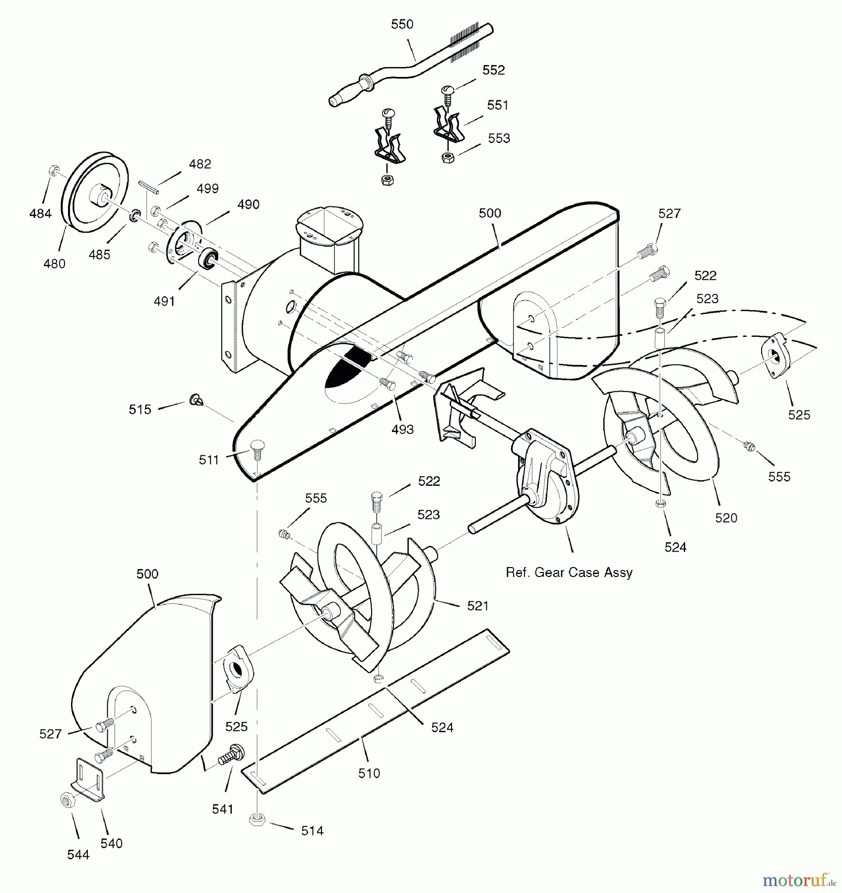 Murray Schneefräsen C950-52850-0 (1695560) - Craftsman 27