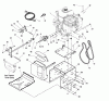 Murray C950-52850-0 (1695560) - Craftsman 27" Dual Stage Snow Thrower (2008) (Sears) Ersatzteile Engine & Frame