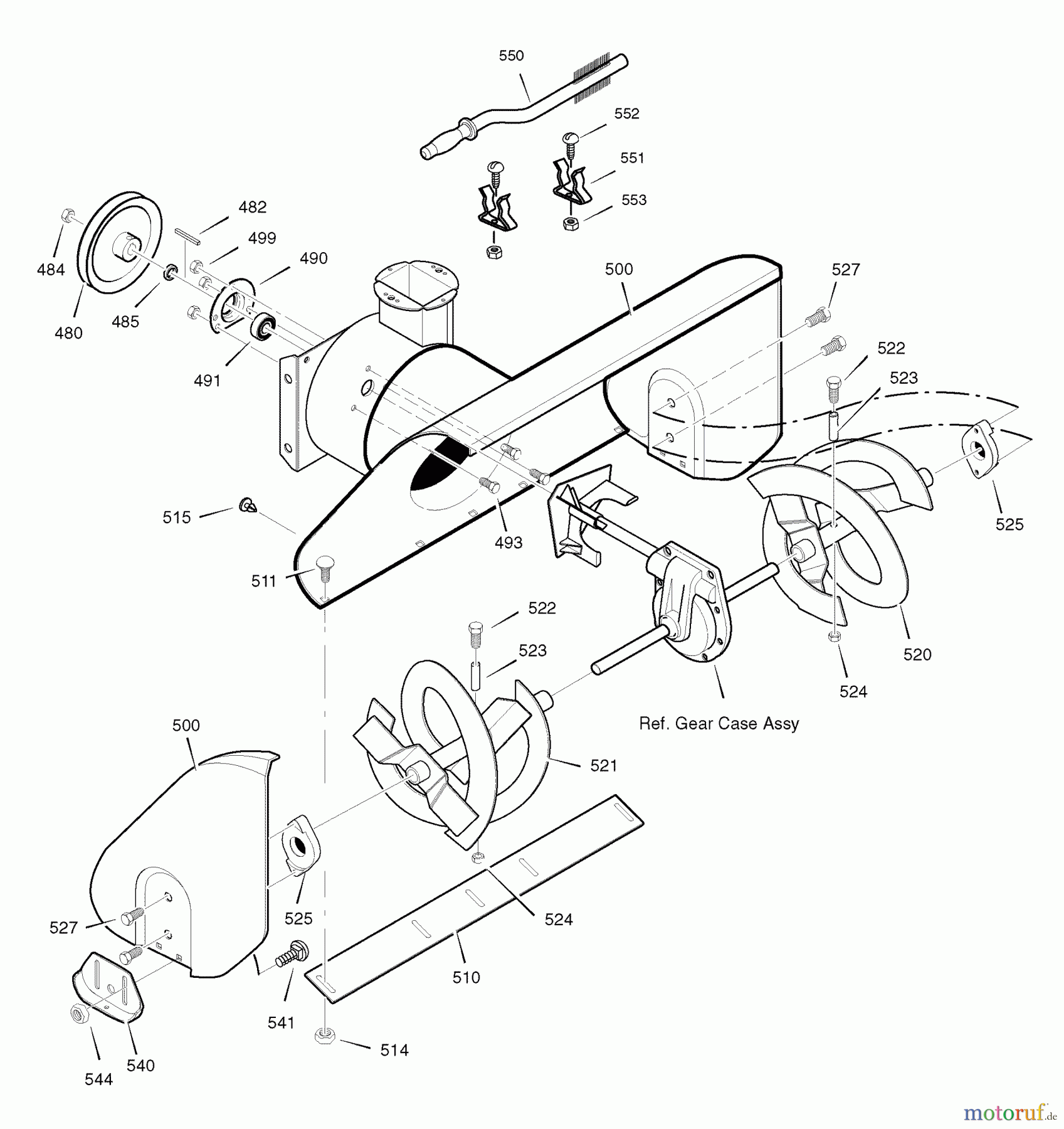 Murray Schneefräsen C950-52943-0 (1695736) - Craftsman 27