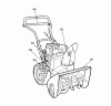 Murray C950-52946-1 (1695739) - Craftsman 24" Dual Stage Snow Thrower (2010) (Sears) Ersatzteile Decals (2988685)