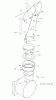 Murray C950-52946-1 (1695739) - Craftsman 24" Dual Stage Snow Thrower (2010) (Sears) Ersatzteile Discharge Chute (2988762a)