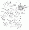 Murray C950-52946-1 (1695739) - Craftsman 24" Dual Stage Snow Thrower (2010) (Sears) Ersatzteile Engine & Frame Group (2988682)