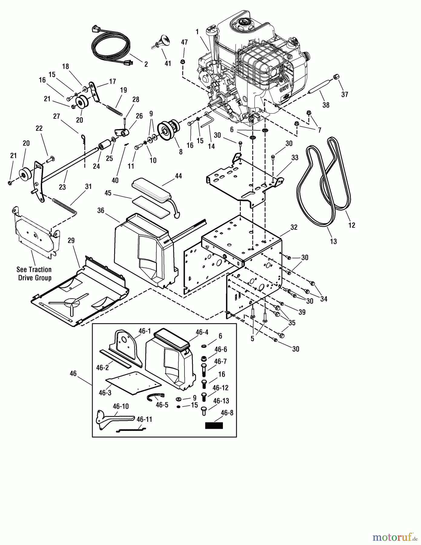 Murray Schneefräsen C950-52948-0 (1695737) - Craftsman 30