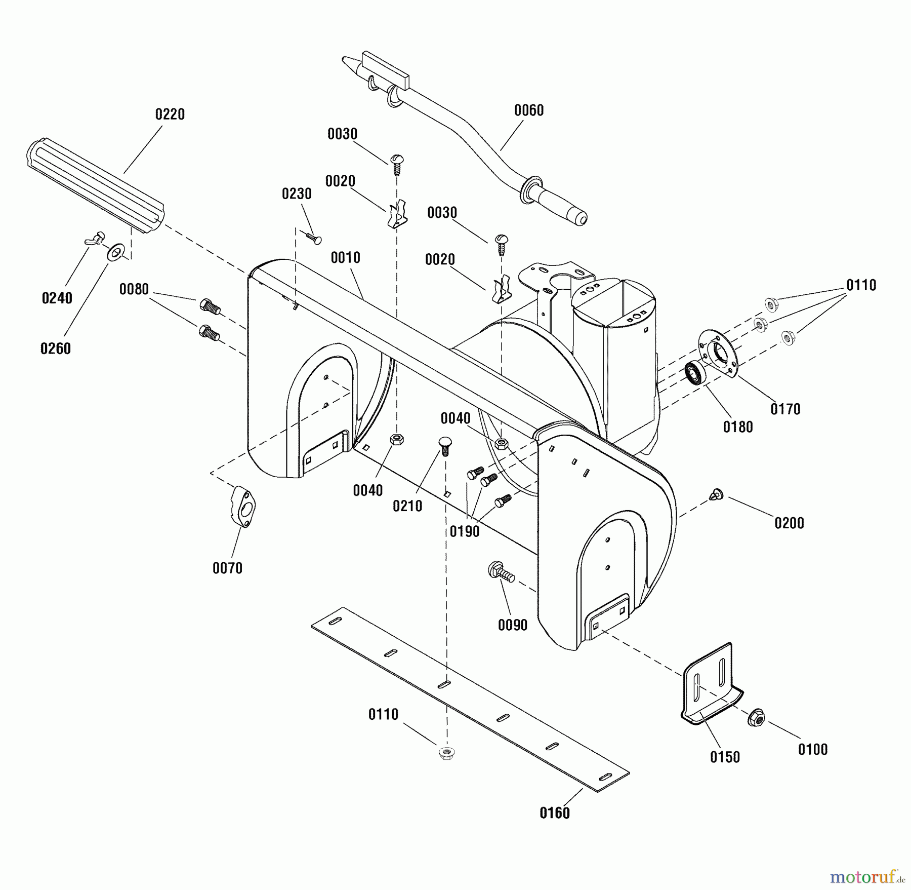 Murray Schneefräsen C950-52951-0 (1695744A) - Craftsman 31