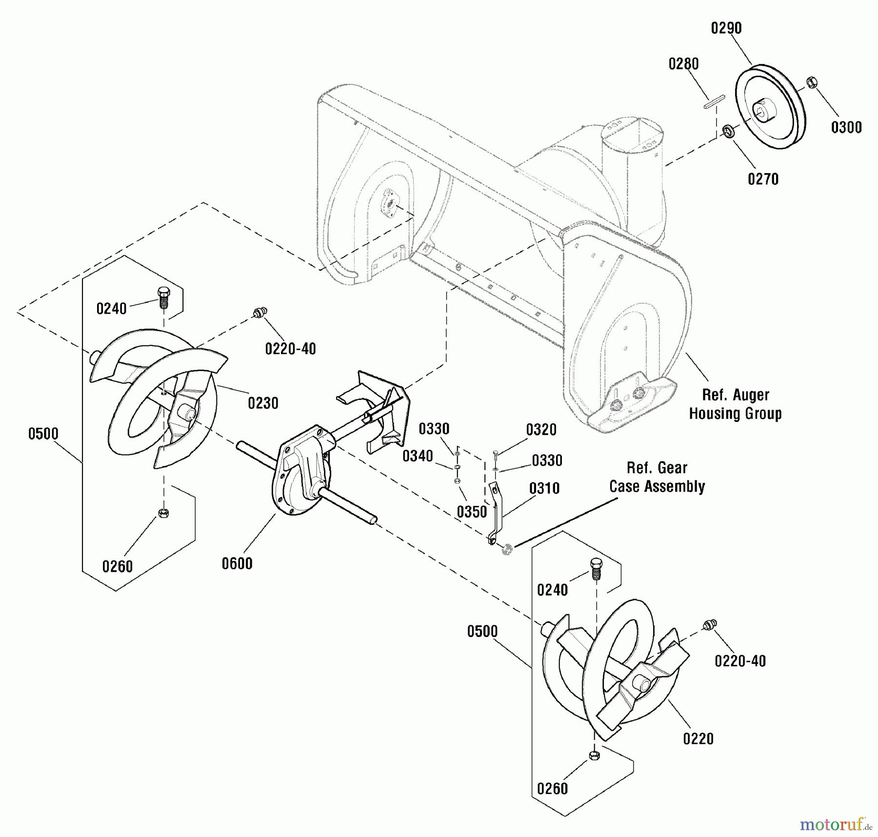 Murray Schneefräsen C950-52951-1 (1695744) - Craftsman 31
