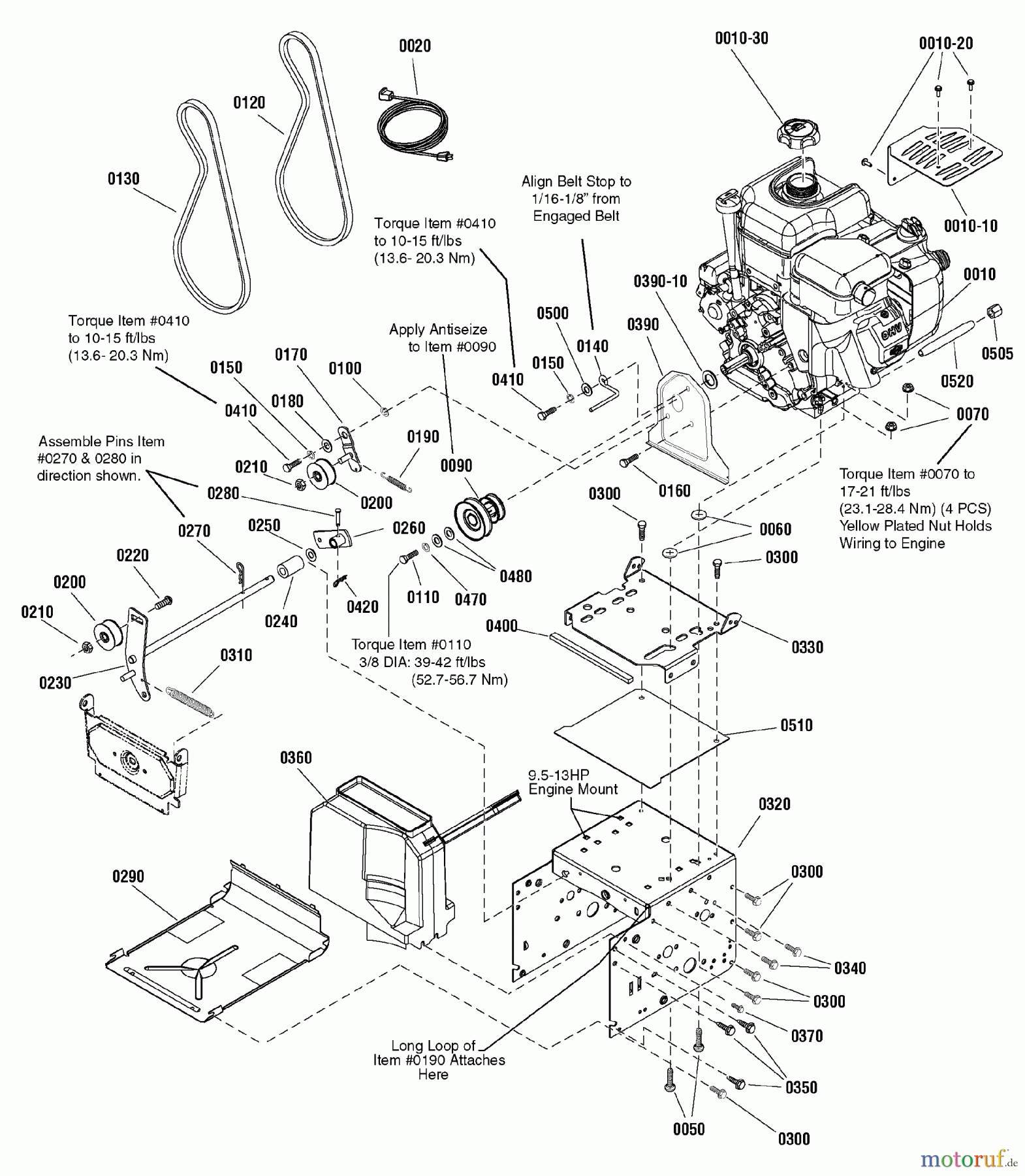 Murray Schneefräsen C950-52951-1 (1695744) - Craftsman 31