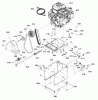 Murray C950-52955-0 (1695745) - Craftsman 27" Dual Stage Snow Thrower (2009) (Sears) Ersatzteile Engine & Frame Group (2988151)