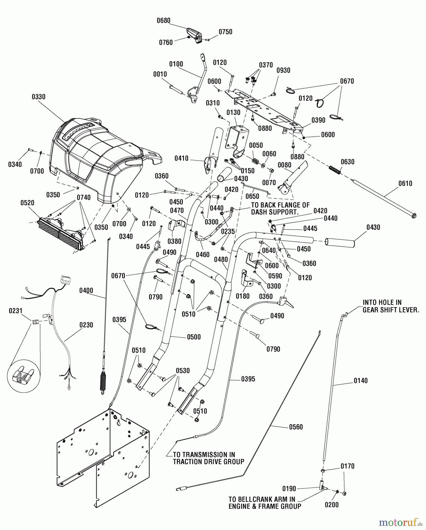 Murray Schneefräsen C950-52956-0 (1695748) - Craftsman 30