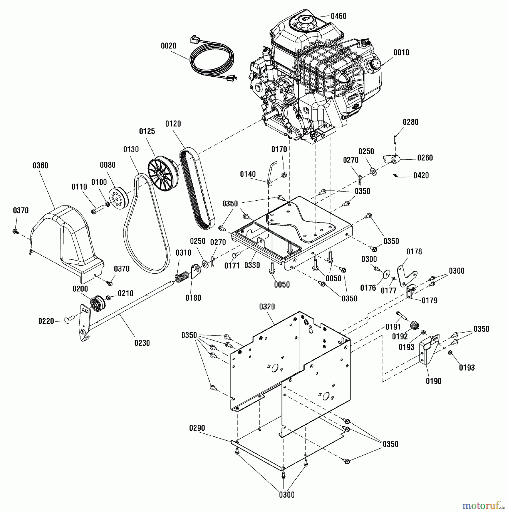 Murray Schneefräsen C950-52956-0 (1695748) - Craftsman 30