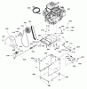 Murray C950-52956-0 (1695748) - Craftsman 30" Dual Stage Snow Thrower (2009) (Sears) Ersatzteile Engine & Frame Group (2988871)