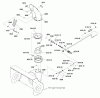 Murray CH61900 (1696052) - Canadiana 24" Dual Stage Snow Thrower (2011) Ersatzteile Discharge Chute Group (2989062)