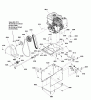 Murray CH842100SE (1696230-00) - Canadiana 33" Dual Stage Snowthrower, 21HP (CE) (2012) Ersatzteile Engine & Frame Group (2990738)