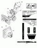 Murray CL61900R (1696227-00) - Canadiana 24" Dual Stage Snowthrower, 9HP (CE) (2012) Ersatzteile Decals Group (2990490)