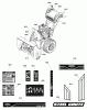 Murray M1227E (1696083) (1150/27) - B&S 27" Dual Stage Snowthrower (2011) (Canadian Tire) Ersatzteile Decals Group (2989961)
