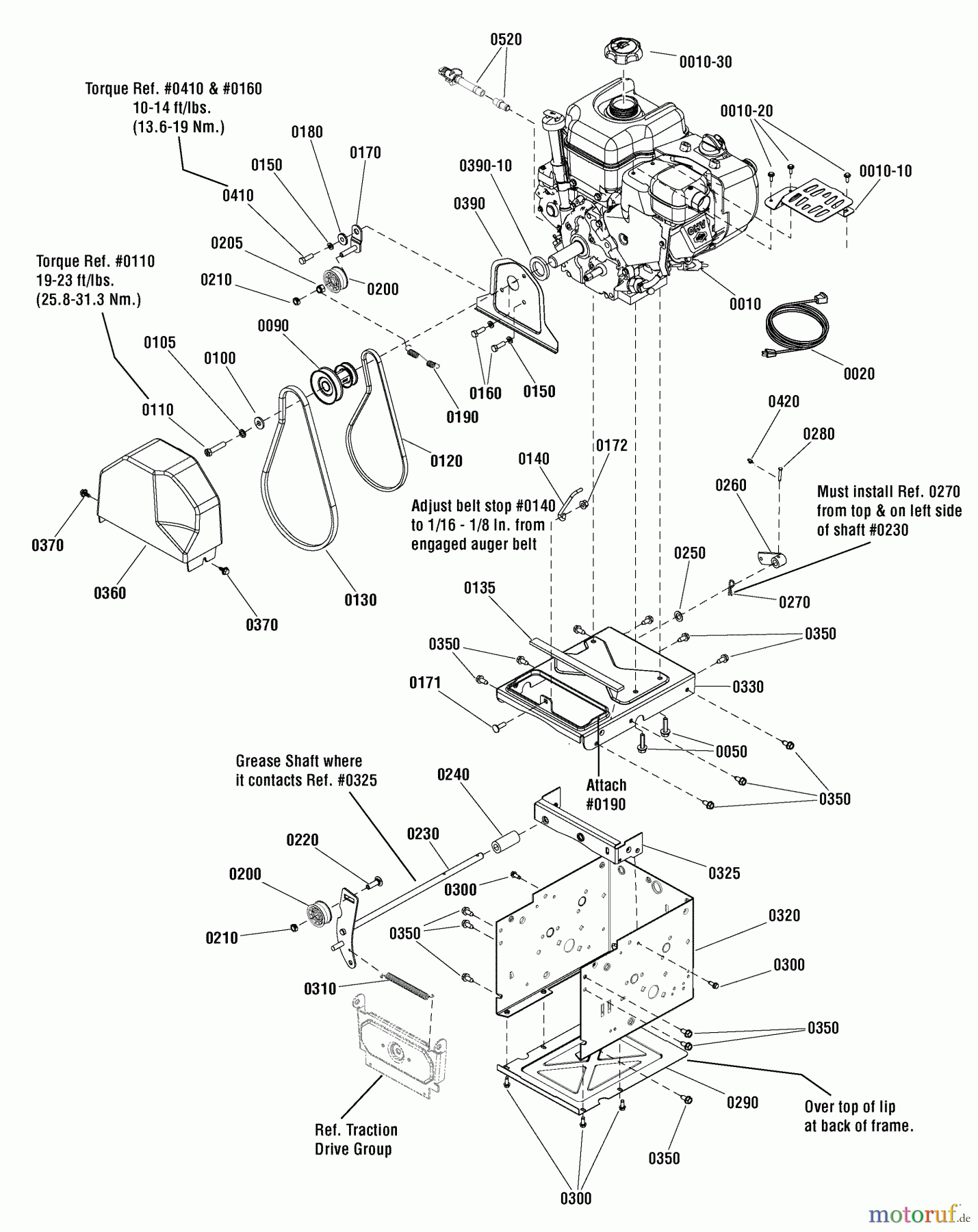 Murray Schneefräsen M1227E (1696083) (1150/27) - B&S 27