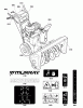 Murray MH761650SE (1696201-00) - 30" Dual Stage Snowthrower, 16.5HP (CE) (2012) Ersatzteile Decals (2990544)