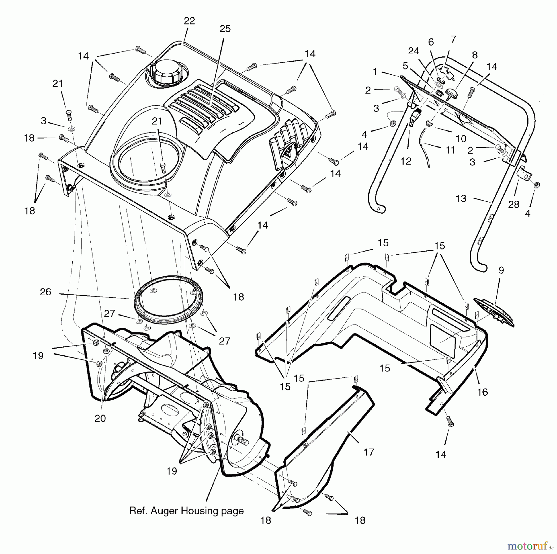  Murray Schneefräsen ST0522 (622594x16NA) - Frontier 22